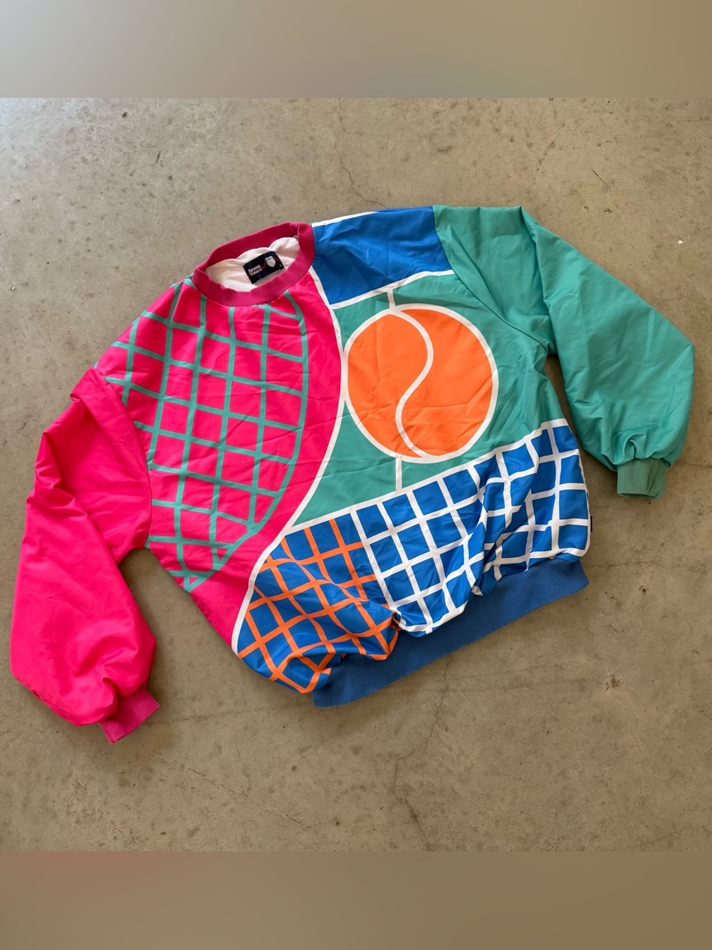 Rowing Blazers x Kswiss 90’s Style Tennis Windbreaker size S